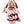 Christmas Bunny Cape Dress Set SD65