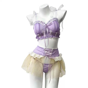 Purple Underwear Set S511