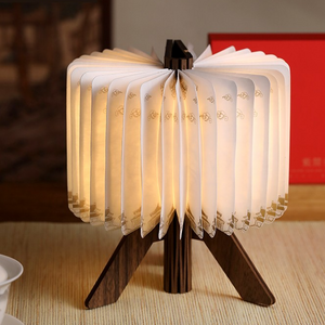 Folding Chinese‑Style Nightlight – Elegant Portable LED Ambient Lamp with Cultural Charm