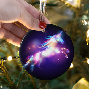 Custom Christmas Tree Unicron Ornaments with Name for Family Friends as Holiday Gifts