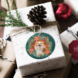 Personalized Christmas Ornaments for Puppy Dog as Holiday Gifts