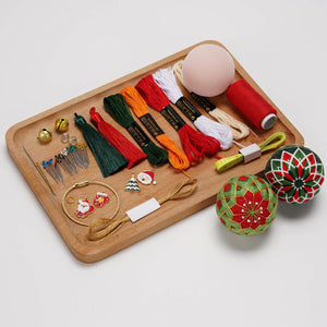 Temari ball てまり Christmas tree ornaments holiday charm gifts for him her family