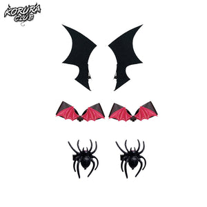 Korura Original Wig #005 Black and red – AkumaHime