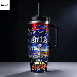 Super Bowl LX 2026 Buffalo Bills Bills Mafia Tumbler