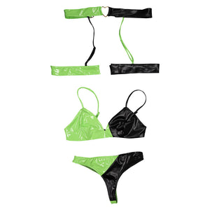 Kim Possible Shego Lingerie Cosplay Costume