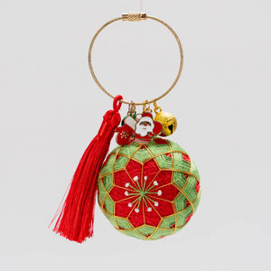 Temari ball てまり Christmas tree ornaments holiday charm gifts for him her family