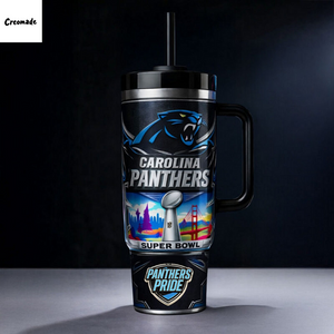 Super Bowl LX 2026 Carolina Panthers Panthers Pride Tumbler
