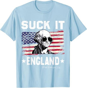 Suck It England Funny 4th Of July George Washington 1776 T Shirt