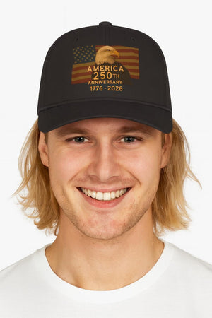 America 250th Anniversary Hat Bald Eagle With Flag Patriotic Usa 1776 2026 Cap Limited Edition Celebration Gear