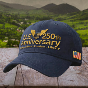 Us 250th Anniversary Embroidery Cap Patriotic Usa Hat Founding Fathers Hat American Flag Baseball Cap Historical Independence Gift