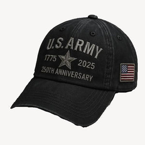 250th Anniversary Us Army Cap Patriotic Veteran Gift