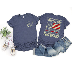 Vintage Usa Flag – Graphic Tee | Creomade
