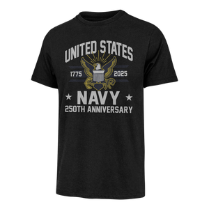 Navy 250th Anniversary Classic Tshirt   Sweatshirt   Hoodie