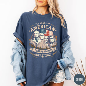 250 Years American Independence Shirt 250 Year Anniversary T Shirt 250th Anniversary Shirt 4th Of July Tee History Lover Gift