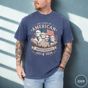 250 Years American Independence Shirt 250 Year Anniversary T Shirt 250th Anniversary Shirt 4th Of July Tee History Lover Gift