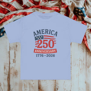 America 250th Anniversary 1976   2026 Relaxed Fit Tee   Political T Shirt Patriotic Shirt Graphic Tee Semiquincentennial Top