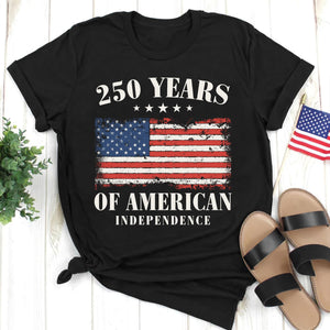 America 250th Anniversary Shirt 1776 2026 Independence Day Tee Usa Patriotic Celebration Shirt Fourth Of July Outfit Freedom T Shirt