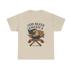 God Bless America 250th Anniversary T Shirt