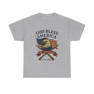 God Bless America 250th Anniversary T Shirt