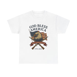 God Bless America 250th Anniversary T Shirt