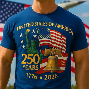 Us 250th Anniversary T Shirt Patriotic 2026 Shirt 250th Of Service Semiquincentennial Hoodie Birthday Usa T Shirt Patriotic Hoodie
