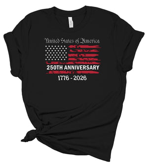 United States 250th Anniversary Shirt 1776 2026 Historic American Flag Tee Soft Unisex Bicentennial T Shirt Founding Fathers Tribute