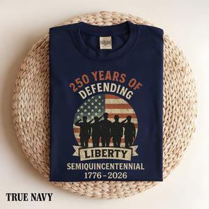 Usa 250th Anniversary Shirt Patriotic Semiquincentennial Comfort Colors Tee