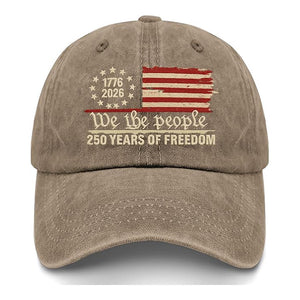 Us 250th Anniversary 250 Years Freedoms 1776 2026 Baseball Hats Funny