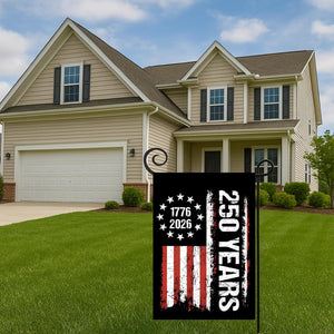 250 Years America Garden Flagblessings 250th Years Anniversary Usa Patriotic Banner Double Sided With Stars And Stripes Design1776 2026 Commemorative