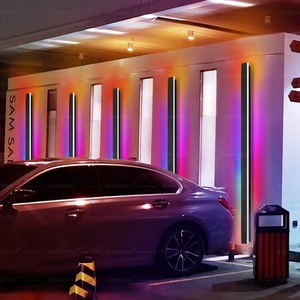 Luminous RGB Outdoor Wall Light – Waterproof Color-Changing LED Wall Sconce