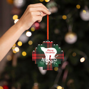 Personalized Christmas Building Brick Blocks Ornaments for Kids Him Her Family as Holiday Gifts