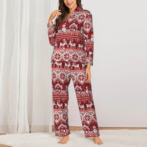 Personalized Christmas Pajamas Sets for Women Family as Holiday Gifts