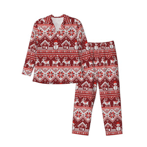 Personalized Christmas Snowman Pajamas Sets for Men Holiday Gifts