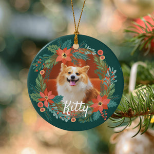 Personalized Christmas Ornaments for Puppy Dog as Holiday Gifts