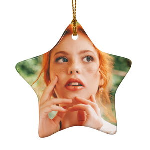 Personalized Christmas Ornaments Decor Gift for Kids Mom Dad Family Wedding Married