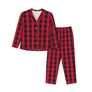 Personalized Christmas Pajamas Sets for Her with Photo Names as Holiday Gifts
