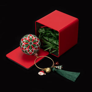 Temari ball てまり Christmas tree ornaments holiday charm gifts for him her family