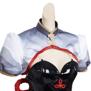Genshin Impact Shen He Bunny Girls Cosplay Costume