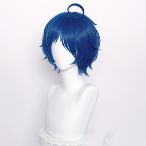Dark blue cos short wig  SS3216