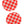 Red & White Houndstooth Circle Nipple Pasties
