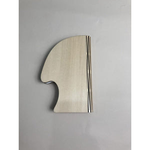 Natural Wood Foldable Mushroom Lamp – Rechargeable Cordless LED Ambient Light