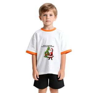 Children's color-blocked T-shirt
