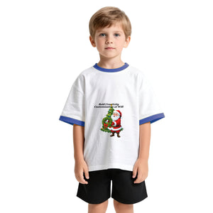 Children's color-blocked T-shirt