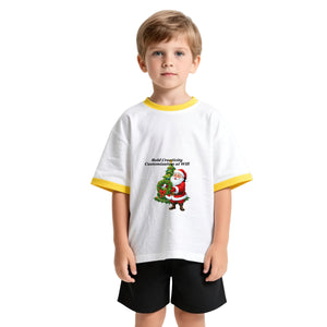 Children's color-blocked T-shirt