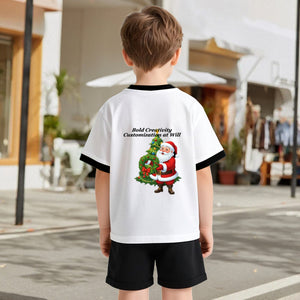 Children's color-blocked T-shirt