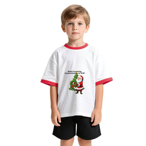 Children's color-blocked T-shirt