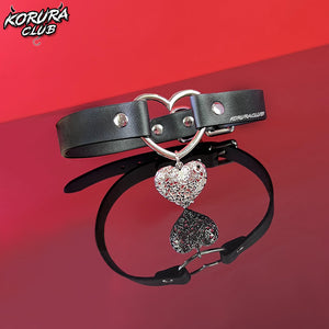 Heart Shape Collar Leash KA03