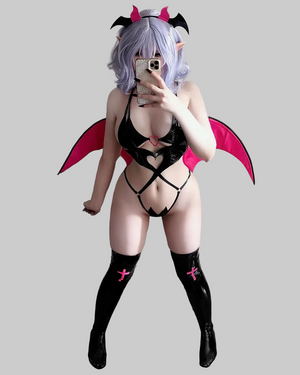 Cosplay Devil of Lust Succubus Lingerie(6-Piece Set)