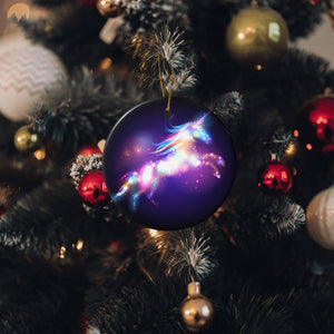 Custom Christmas Tree Unicron Ornaments with Name for Family Friends as Holiday Gifts