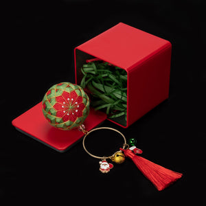 Temari ball てまり Christmas tree ornaments holiday charm gifts for him her family